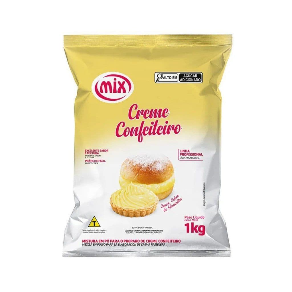 Creme Confeiteiro 1 Kg Mix
