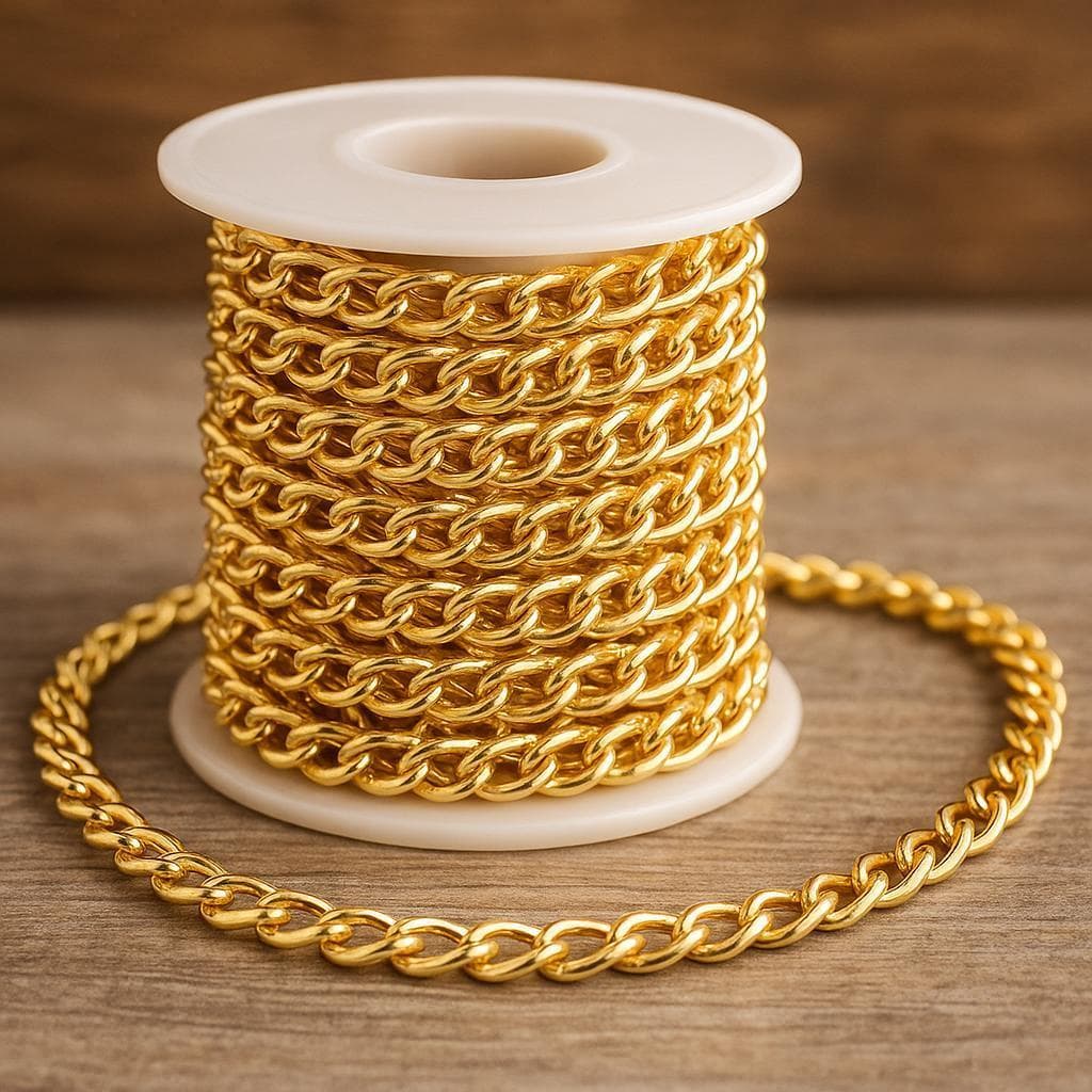 20M Corrente de Metal Premium Lixada para Alças de Bolsas Artesanato Acessórios Cintos Universal