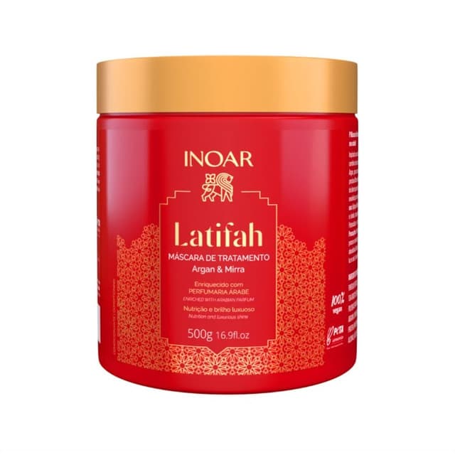 Inoar Latifah Máscara Argan E Mirra 500g