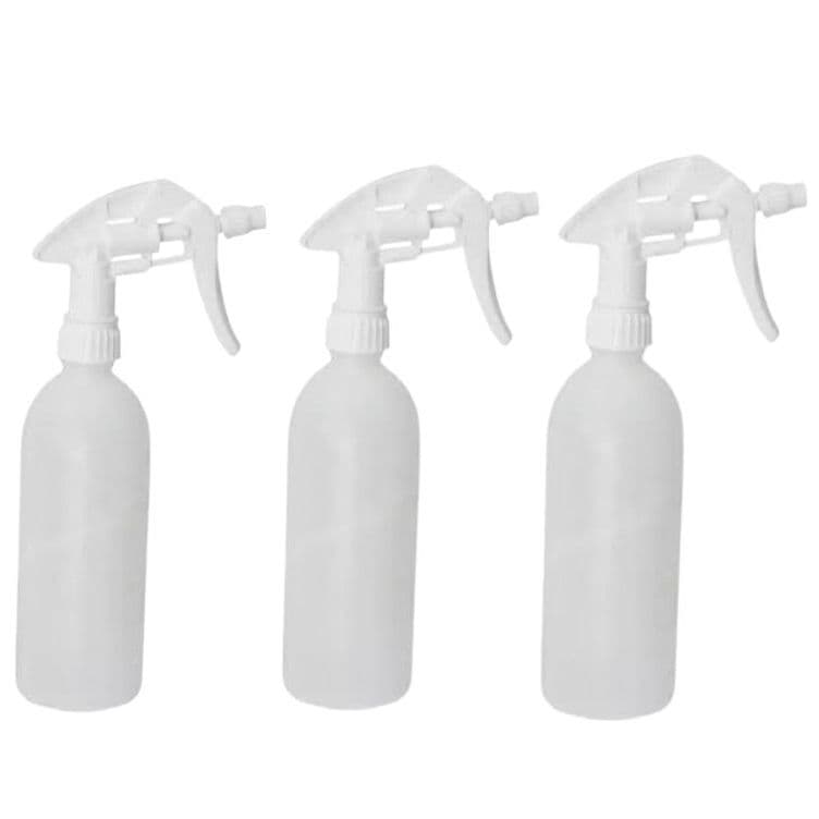 Kit 3  Borrifador Pulverizador 500ml Água Ou Sanitizantes