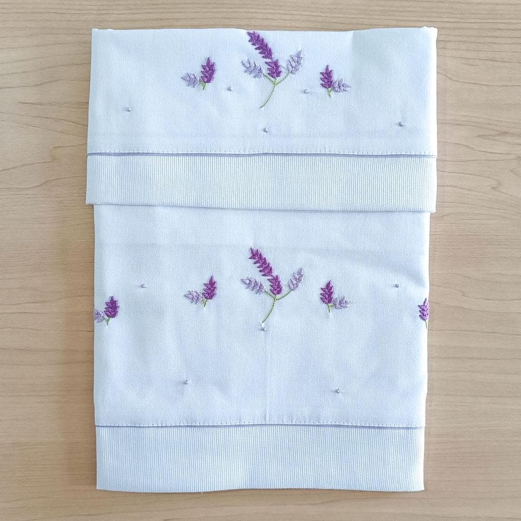 Lençol de berço da maternidade - Lavanda