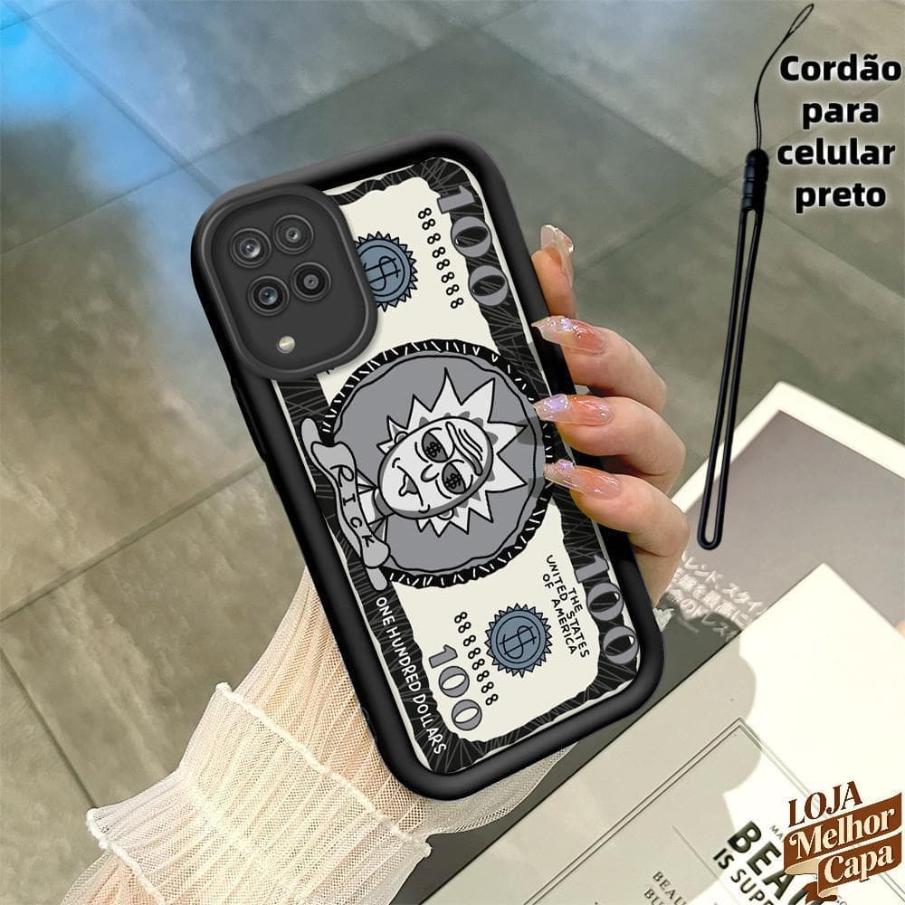 Capinha Com Anime Rick Morty Capa De Telefone Macia Para Samsung Galaxy A12 M12 5G Silicone Protetora Capas 5299 TYB