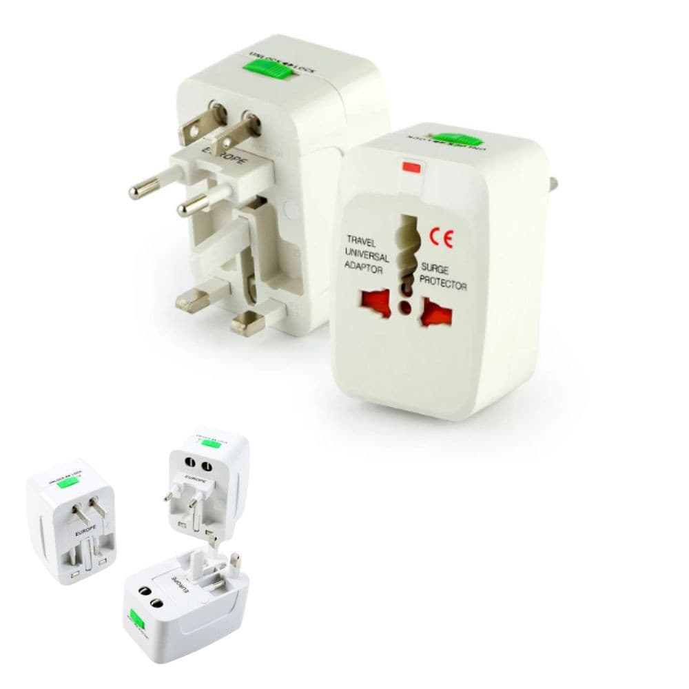 Adaptador Tomada Universal Internacional Viagem + 150 Países