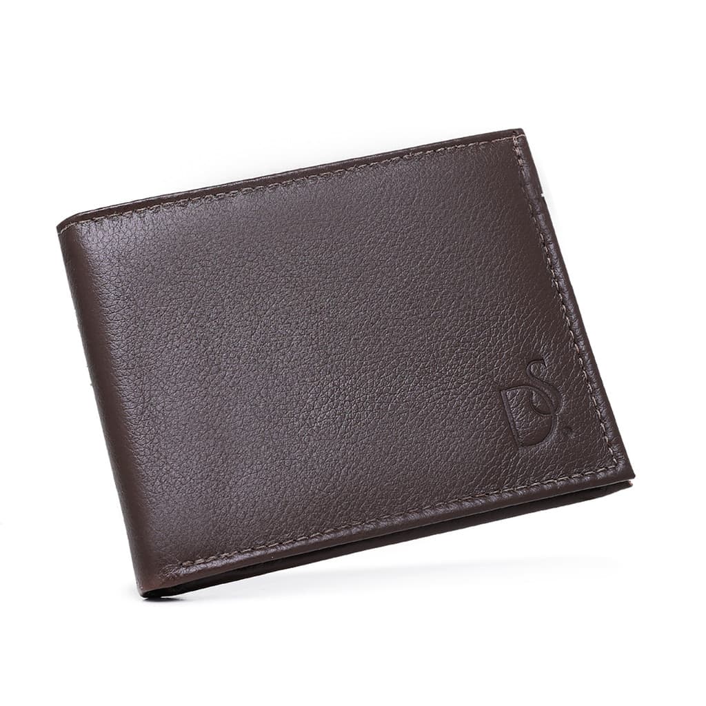 Carteira Masculina Grande Couro Com Porta Moedas Cabe CNH Dinheiro Divisorias Cartoes