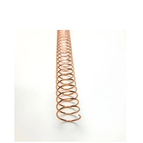 Espiral Metálico 20mm - Unidade - Rose Gold - Passo 6
