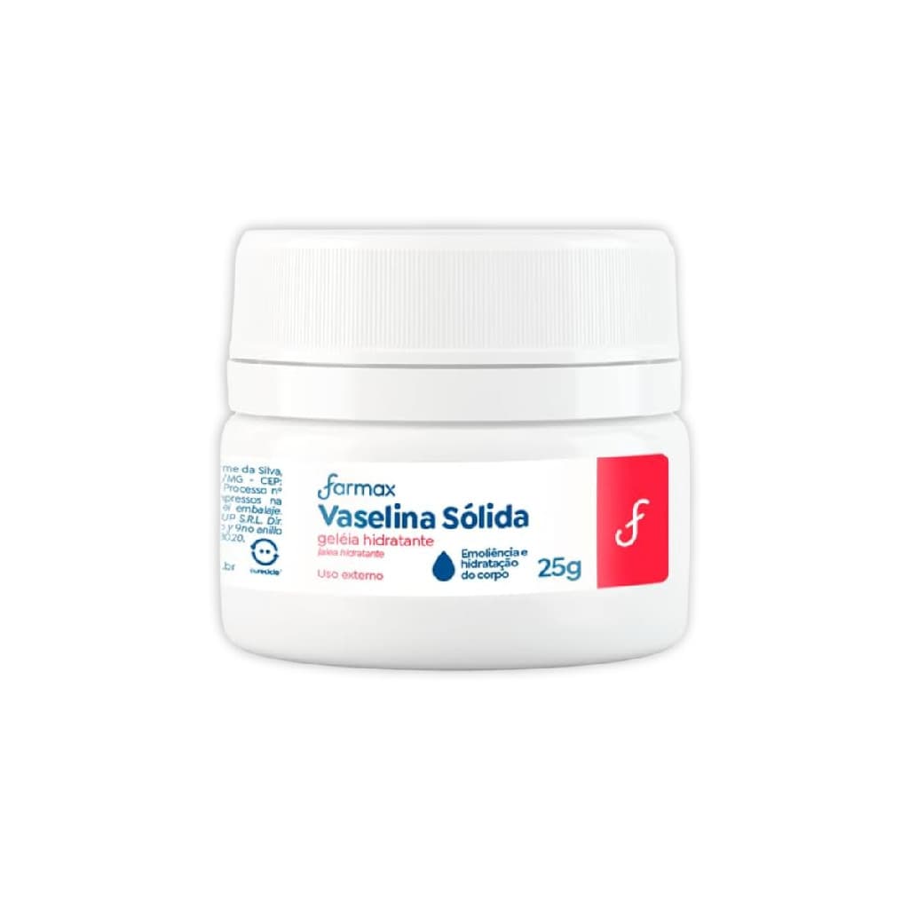 Hidratante Vaselina Geleia 25g Farmax