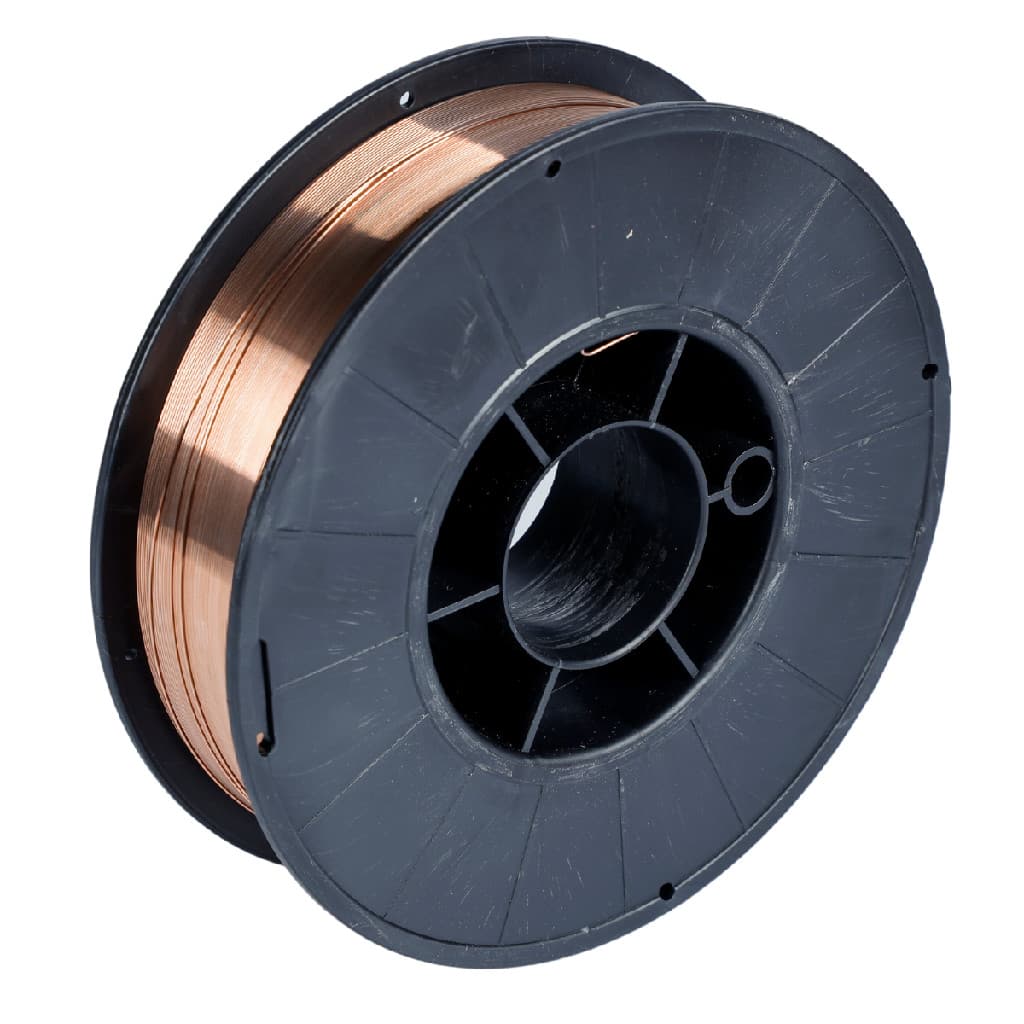 Arame de Solda MIG/MAG Uso Com Gás 1.2mm Carretel 15Kg ER70S-6 Aço Carbono