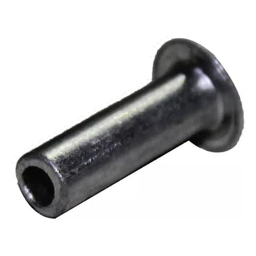 1000 Rebite Freio 10 X 12 Aluminio Semi Tubular