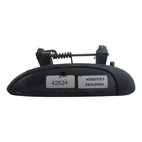Macaneta Externa Esquerdo Dianteiro Renault Clio Logan 2010 Preto Dianteira