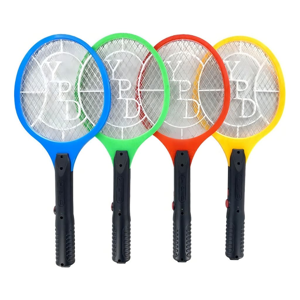 Raquete Mata Mosquito Elétrica Bivolt Recarregável com Ação Contra Insetos