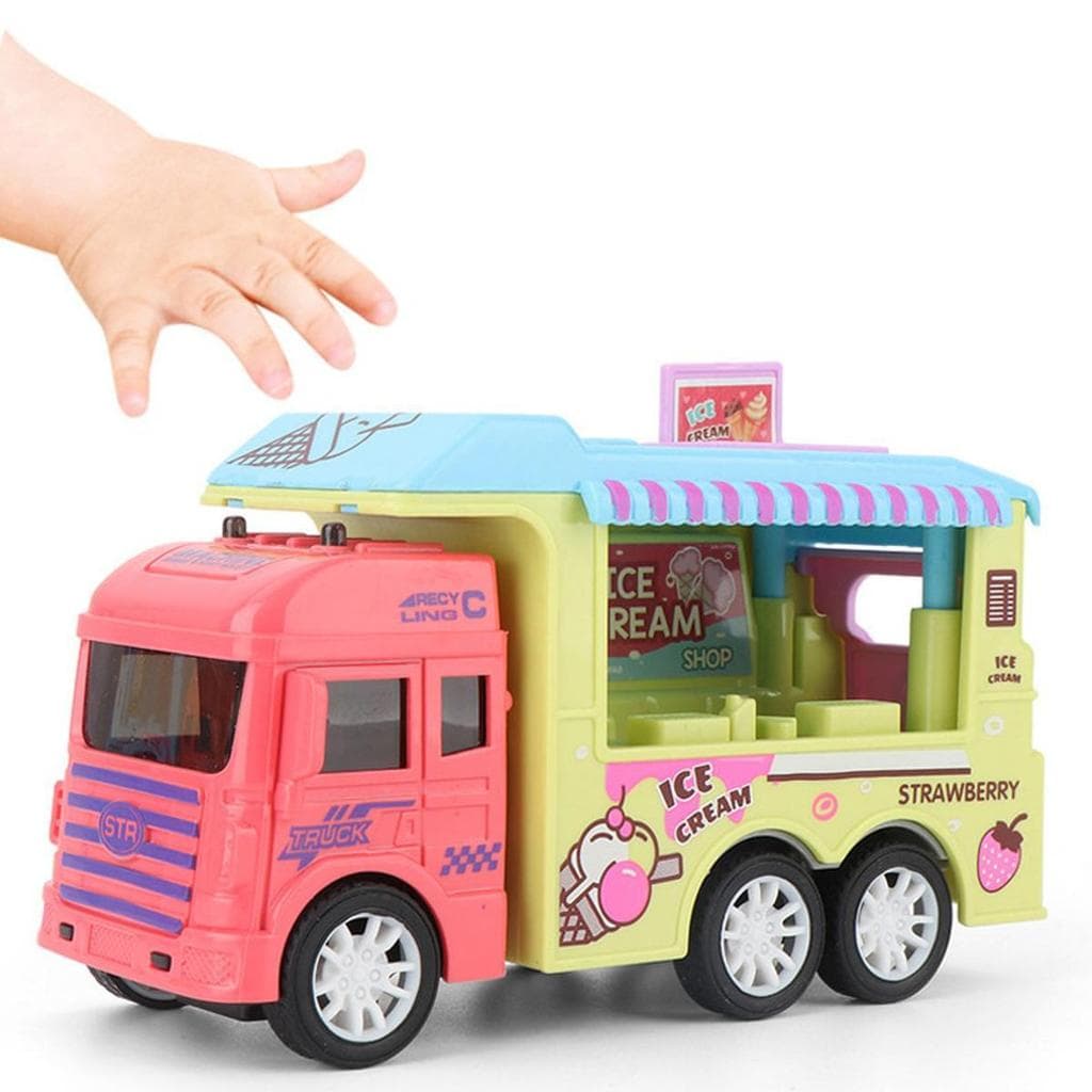 Brinquedo de caminhão de sorvete