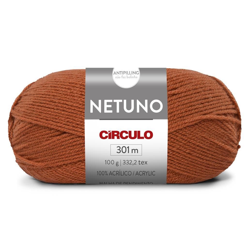 Fio/Lã Netuno 100g Circulo - 100% acrilico anti-pilling TEX 332 301 metros