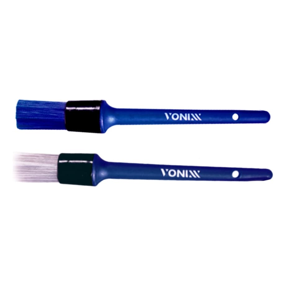 Kit 2 Pinceis Detalhamento Automotivo Vonixx Externo Interno