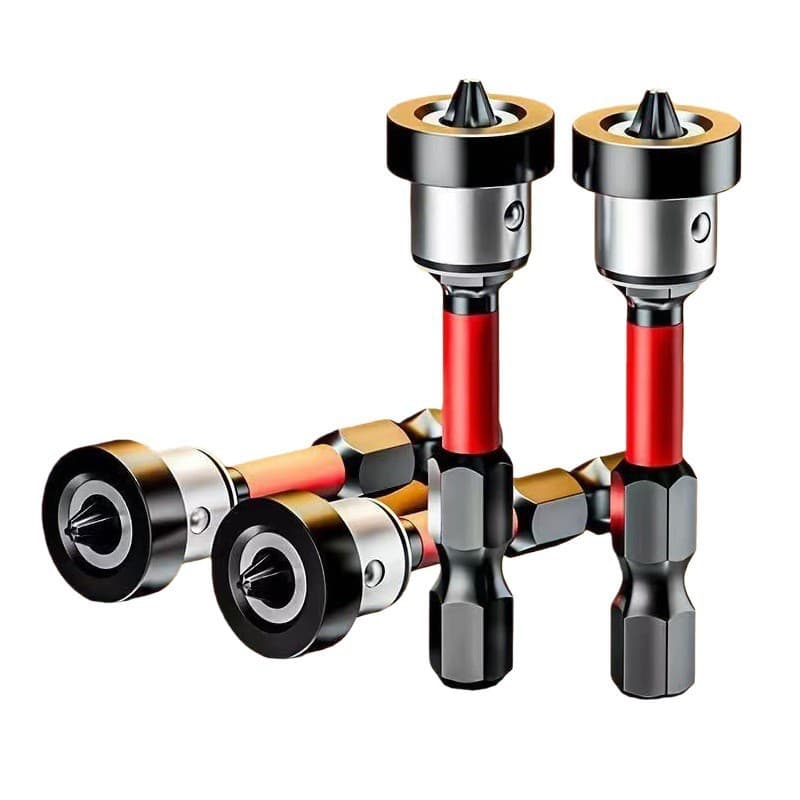 Kit 5 Philips Ph2 Parafusadeira Ponteira Magnética Bits Limitador Magnetico