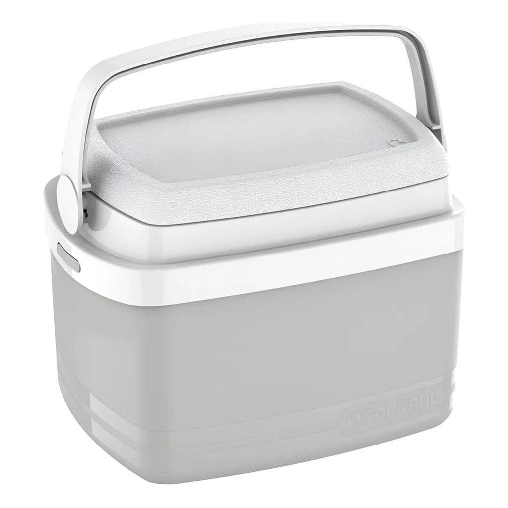 Caixa Térmica 5L Tropical Soprano Cinza Cooler Pequeno