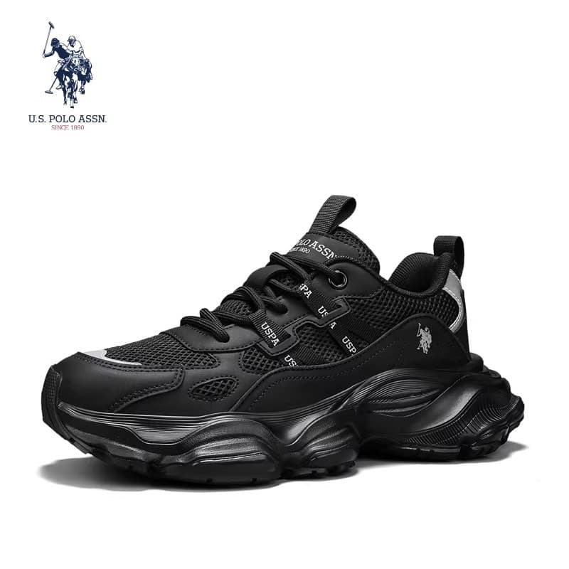 USPA americano Polo Association genuíno Net sapatos masculinos verão respirável Casual esportes papai sapatos orgasmo ma