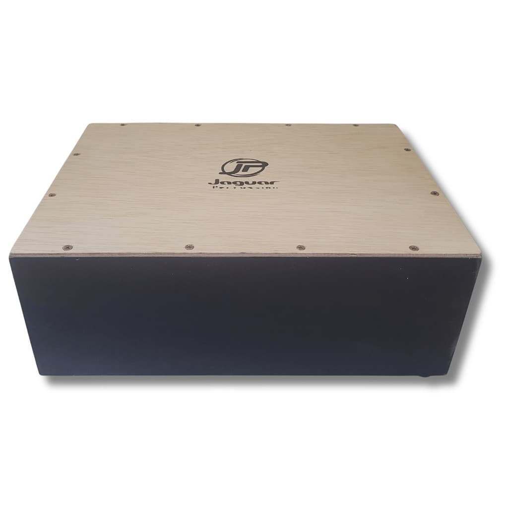 Cajon Mesa Elétrico com Esteira Aço Natural Preto Jaguar