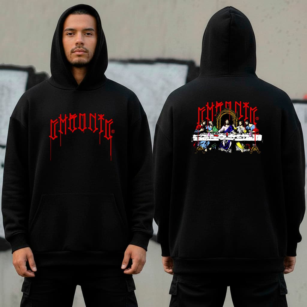 Moletom Canguru Chronic ceia  100% Algodão Unissex Moda Inverno Coleção Streetwear Envio Rápido