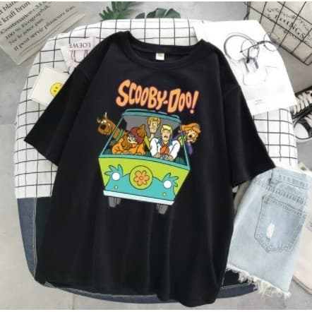 Camiseta Oversized Streetwear Unissex Scooby camisa
