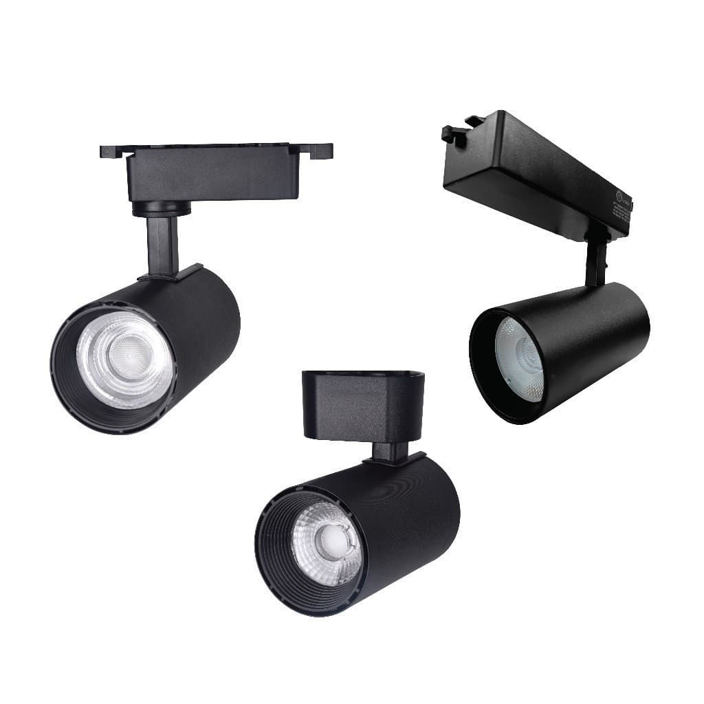 Spot Way Led Para Trilho Eletrificado 10w Preto 3000k/4000k/6500k