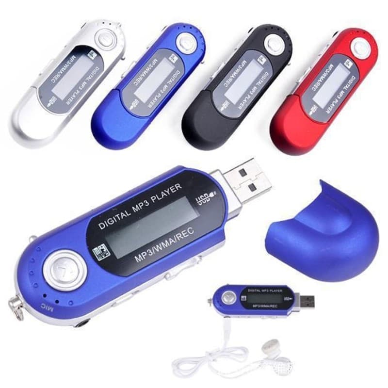 LI * MP3 Player Cartão TF Externo Suporte Para Tela LCD Mostrando Memória Musical