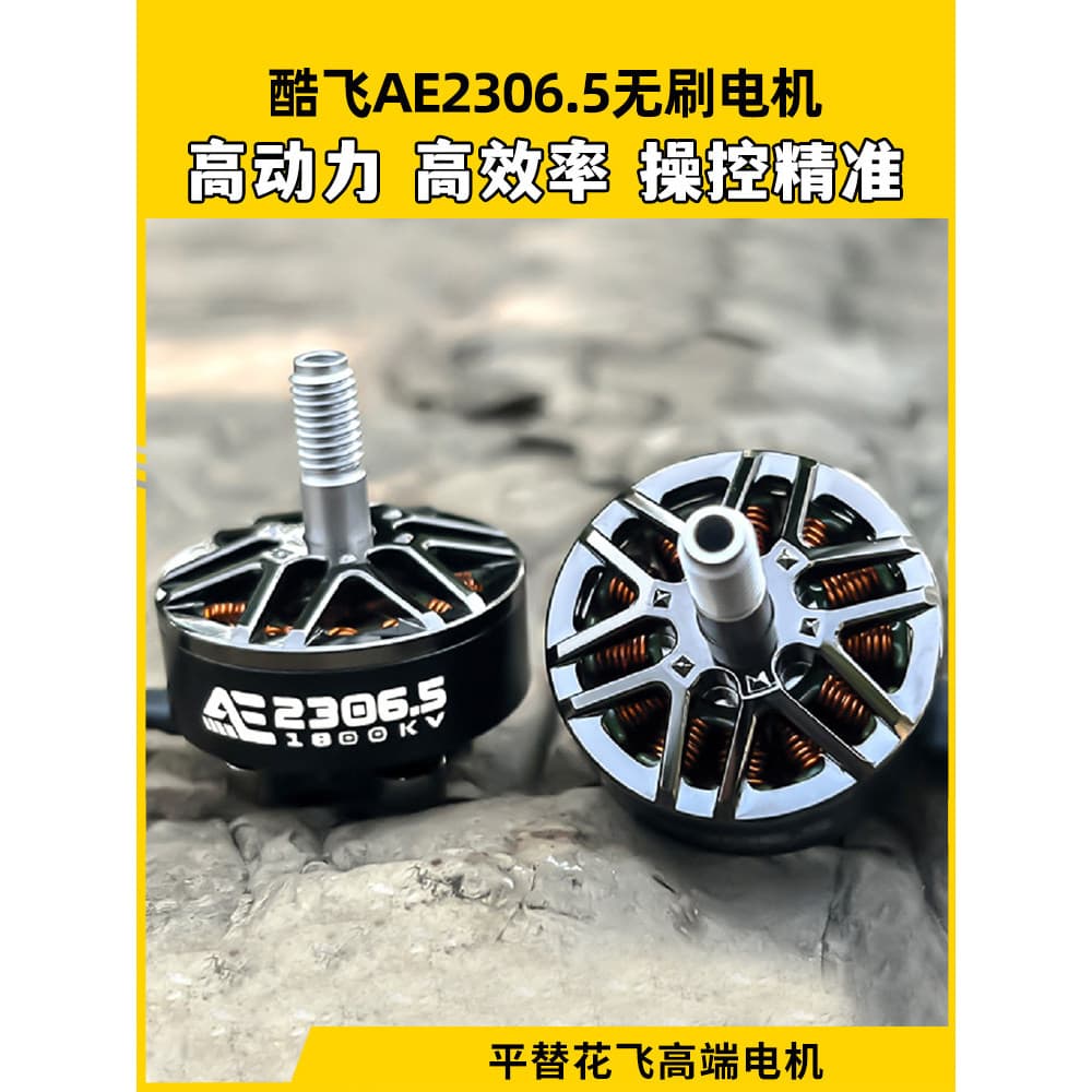 Cool Fei AE2306.5 V2 motor sem Escultura através do Drone 17cm FPV modelo aeronave plana alternativa flor