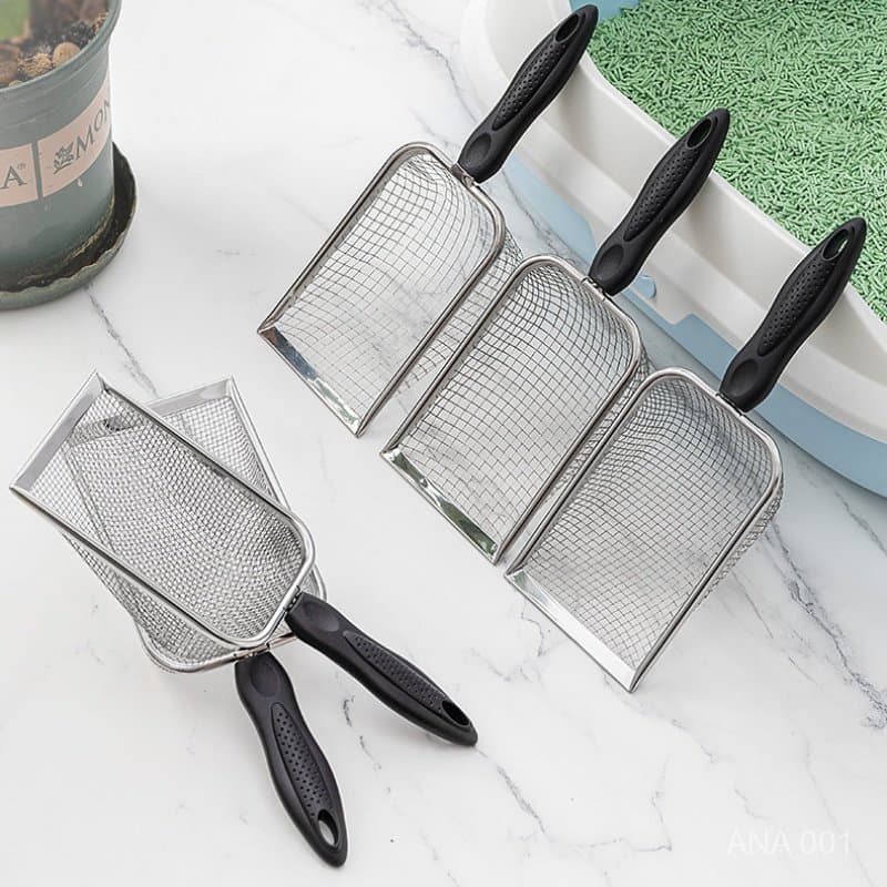 2/3/4 Pcs De Raspadura De Limpeza De Areia De Gato - Rede Fina Para Caixas SanitáRias
