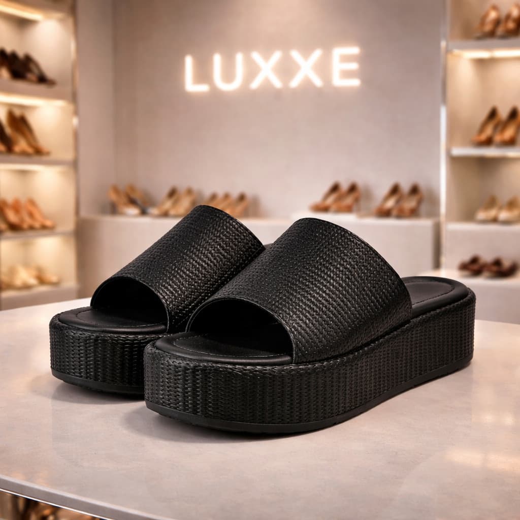 Sandália Plataforma Feminina Luxo Super Confortável Elegante-LUXXE