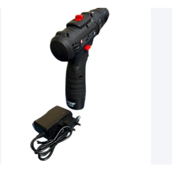 Parafusadeira Furadeira de Impacto Sem Fio A Bateria 25V 2 Velocidades Bivolt Profissional
