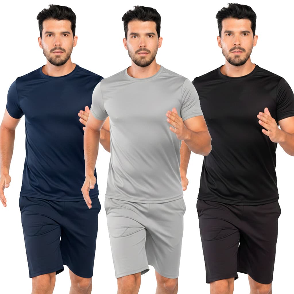 Conjunto Esportivo Dryfit Masculino 2 pçs Academia Corrida Treino LVF0248-CJ1