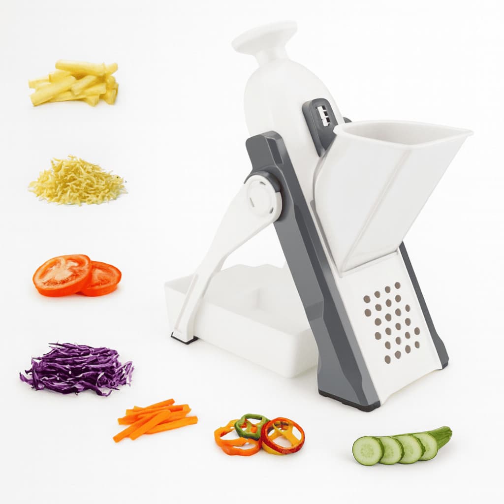 Cortador Ralador Batata Cenoura Processador Fatiador Frutas Verduras Legumes Cozinha