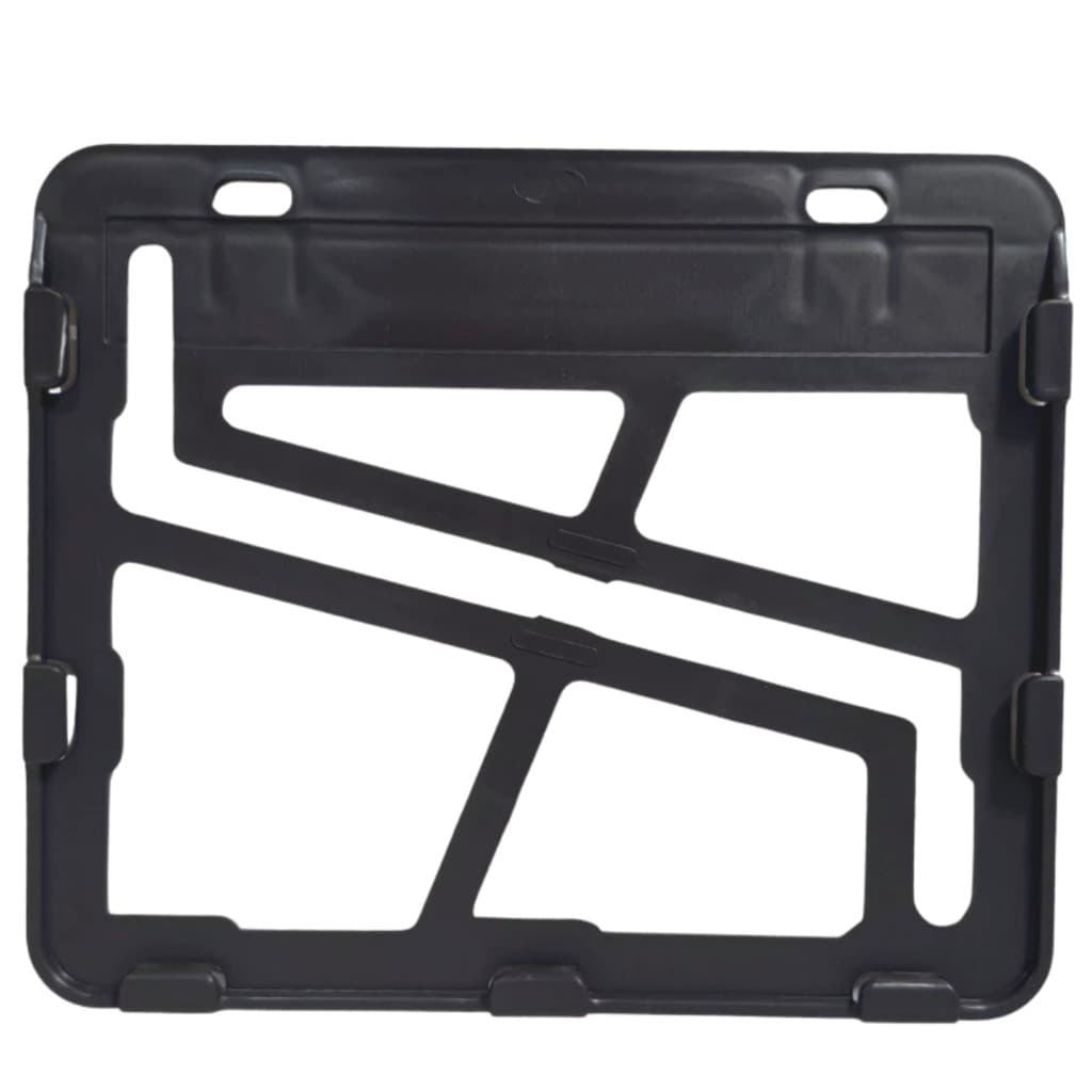 Suporte De Placa Moto Protetor Moldura Resistente Mercosul