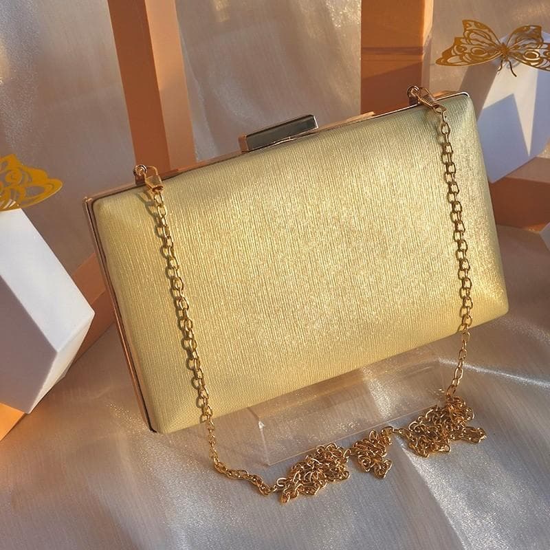 Bolsa Clutch festa casamento Feminina com Gliter Brilho e Design Elegante para Festas LevaVida