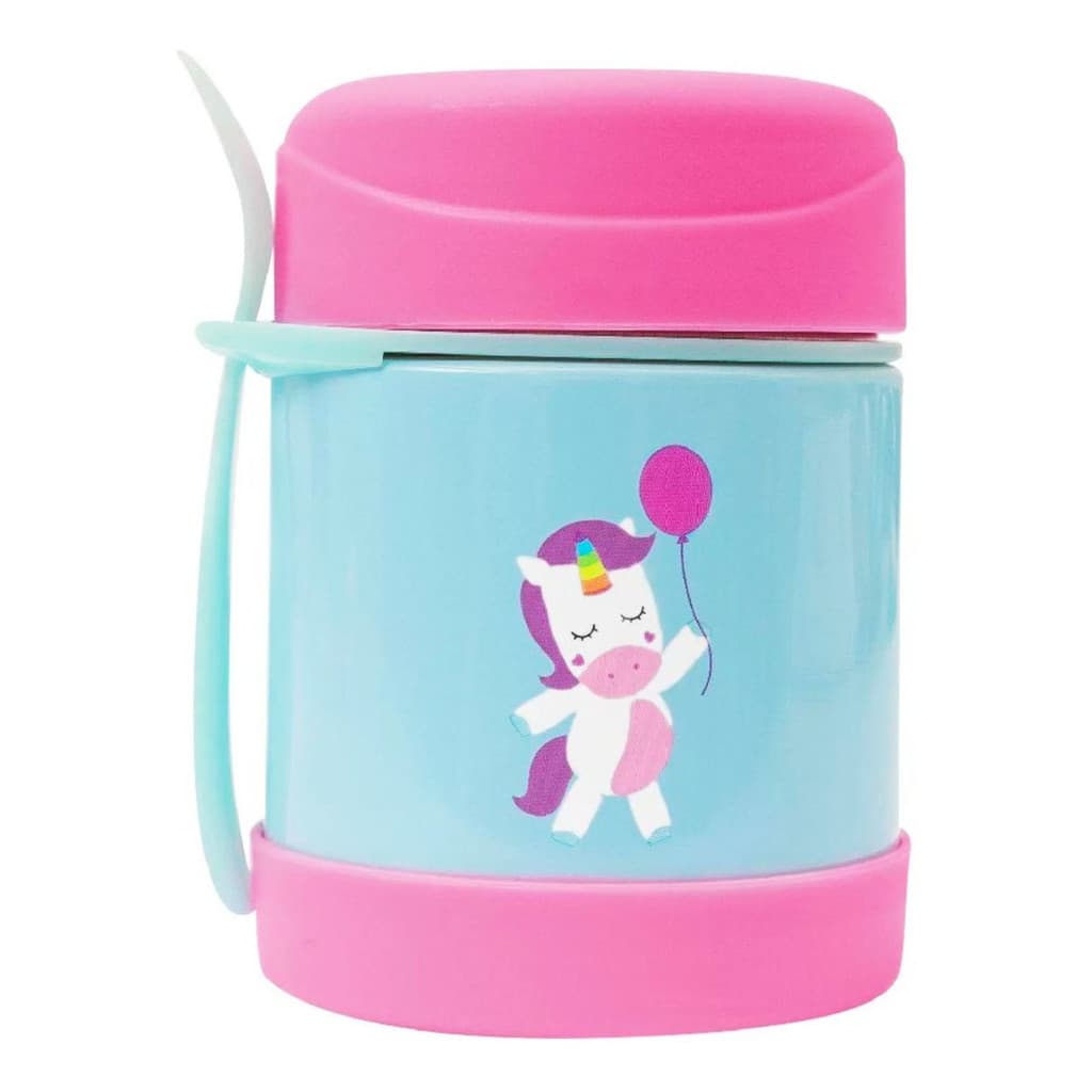Pote Térmico Inox Animal Fun 320ml - Unicórnio - Buba
