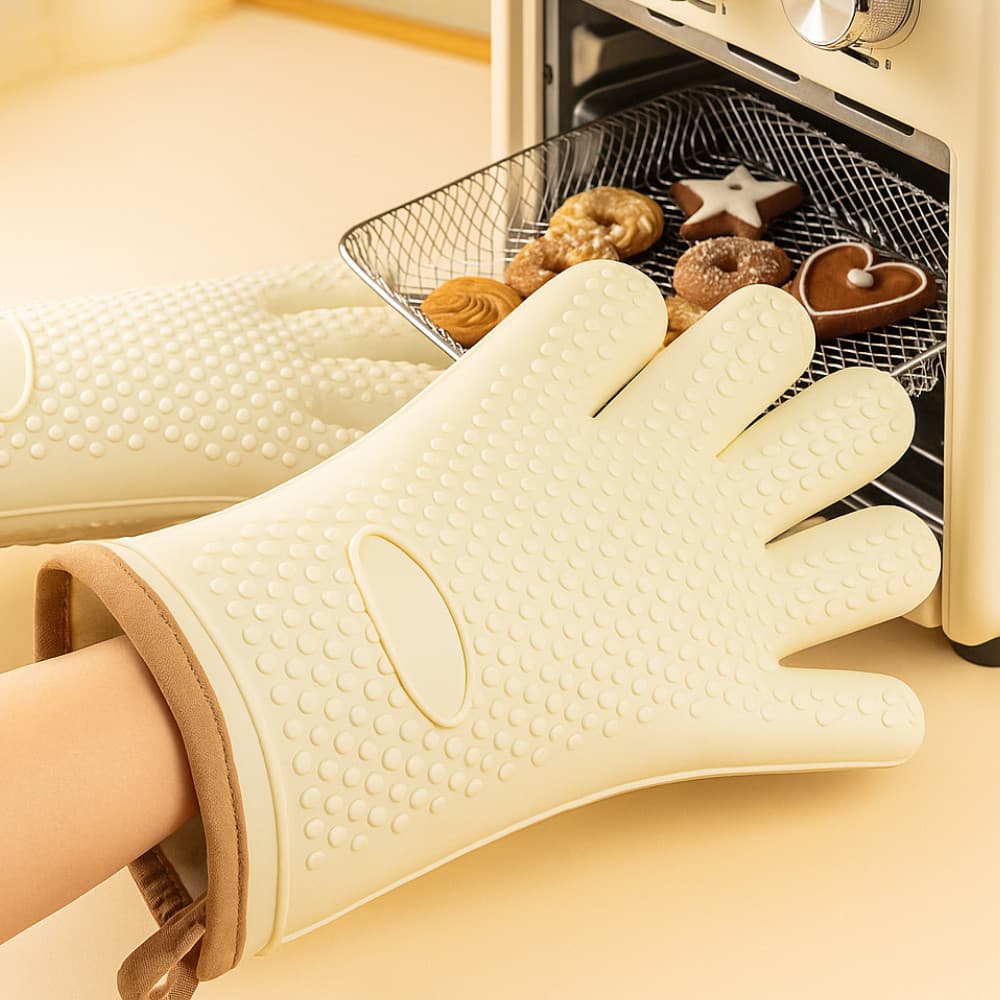 Luva Termica Forno Luvas De Silicone Cozinha