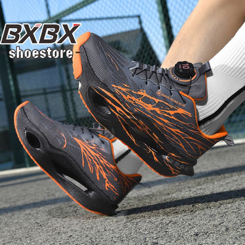 Novos Tênis De Corrida Respiráveis , Sapatos Esportivos ultra Leves Com Absorção De Choque De Placa De Carbono 31-44