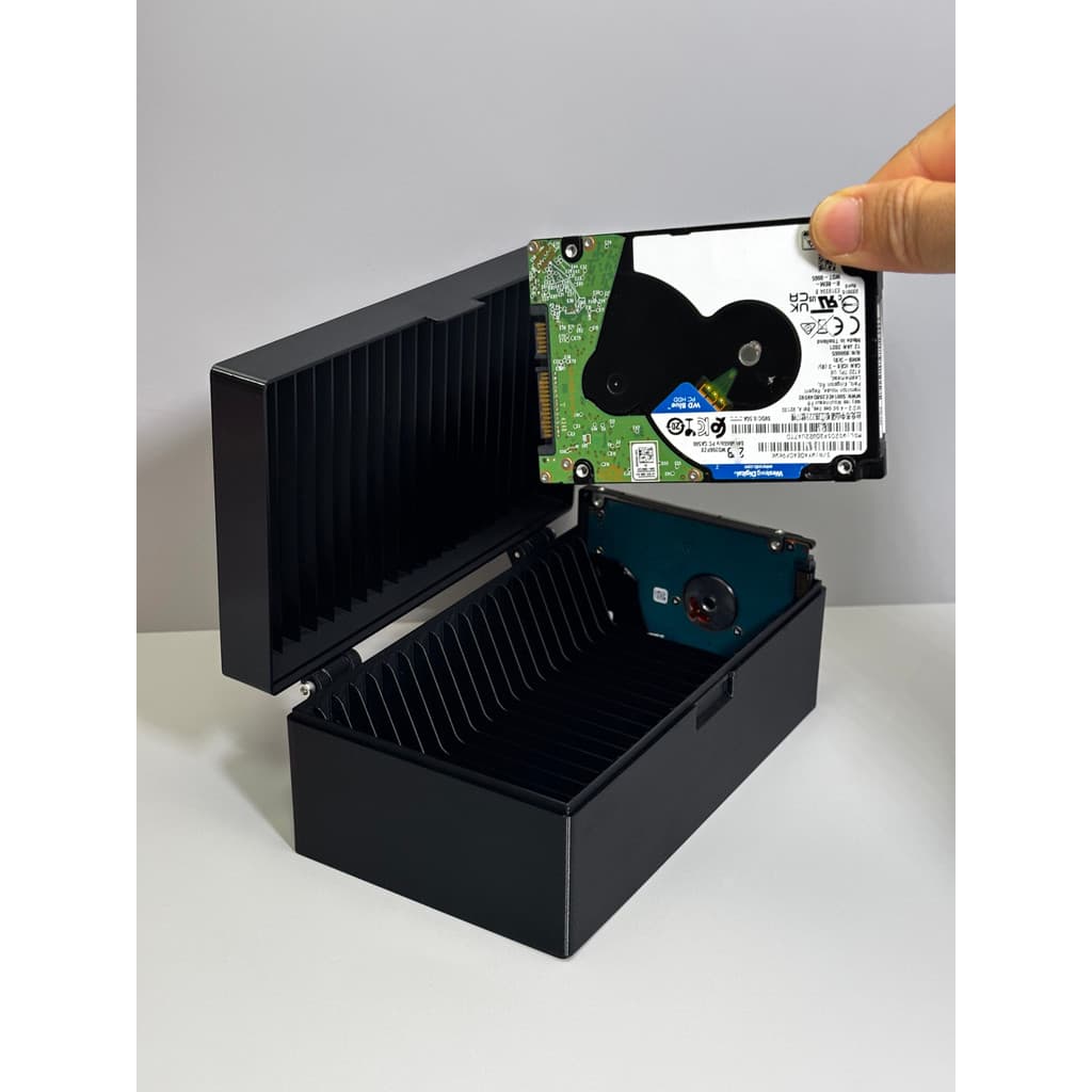 Capa de proteção para disco rígido de laptop, para discos mecânicos e de estado sólido, capa de armazenamento para SSD S