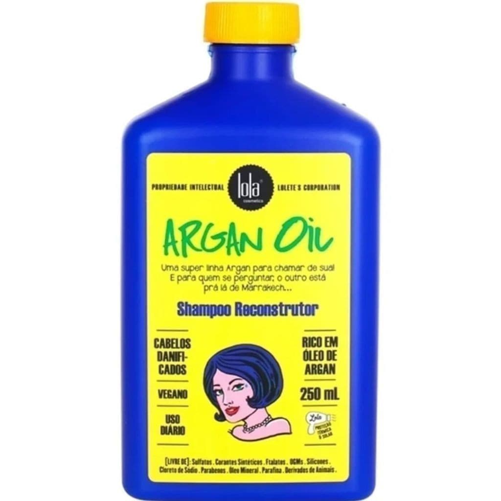 Shampoo Reconstrutor Lola Cosmetics - Argan Oil - 250ml