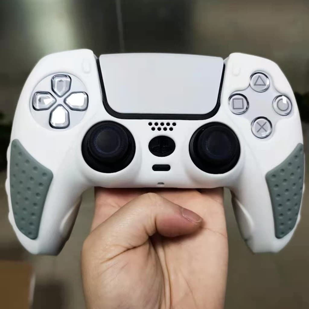 Fabricante fonte fábrica ps5 capa protetora Gamepad Silicone caso protetor acessórios do jogo ps5 lidar com