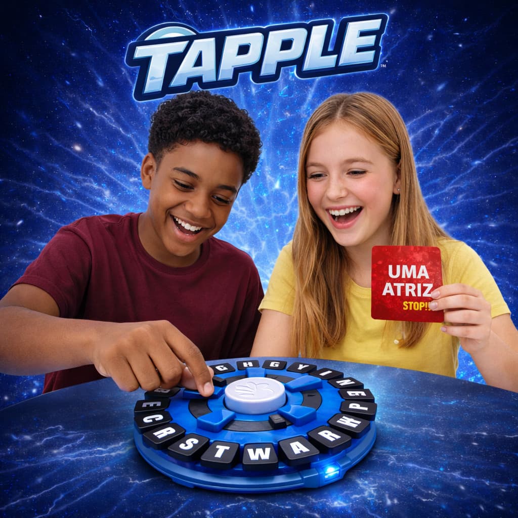 Jogo Stop Responde Rápido em Português – Brinquedo Educativo Infantil Caça Palavras