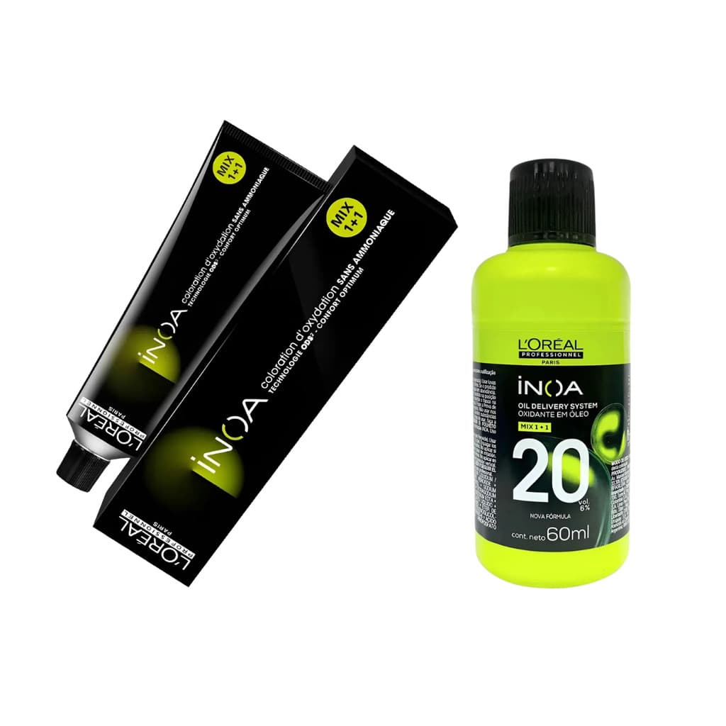 Inoa L’Oréal Kit Tintura + Ox 20V 60ml