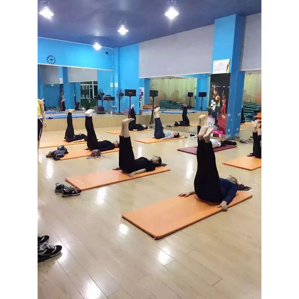 Tapete de ginástica para dança, tapete de dança, salão de ioga, academia, almofada de ombro dedicada, tapete de treiname