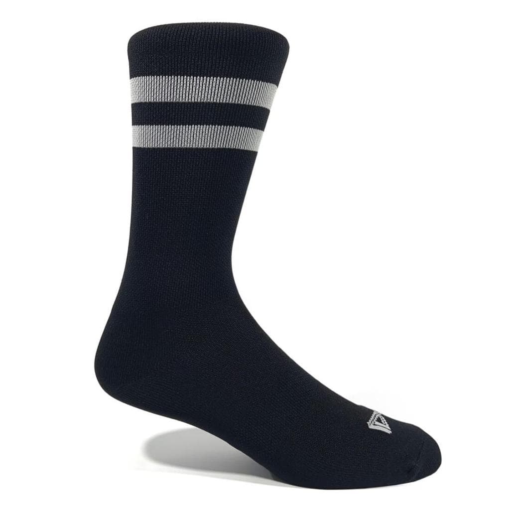 Meia Cano Alto Norden Old Style Performance Preto e Branco