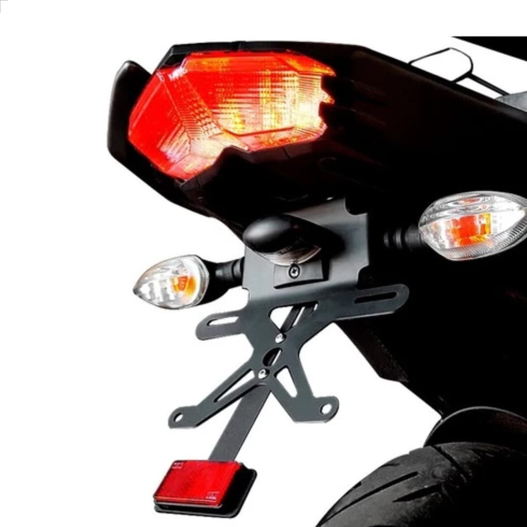 Eliminador Rabeta Yamaha FZ25 2022 A 2025 Preto Aço