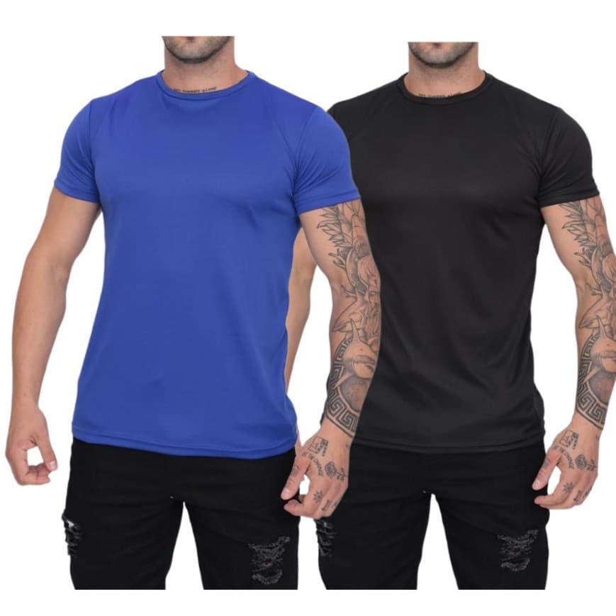 Kit 2 Camisetas Dry Fit Masculina - Casual - Treino - Academia - Esportes - Exercícios - Corrida !!!