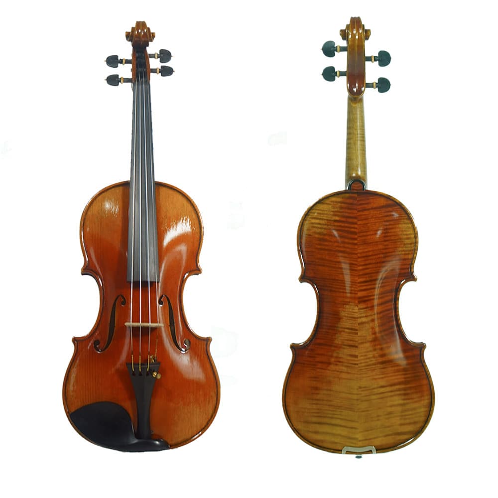 Violino Orquezz Europeu Guarneri 4/4 Verniz à Óleo Nocetta em Ébano