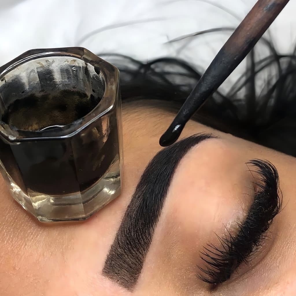 Henna Profissional Preto 3g Para Sobrancelhas à Prova D'Água