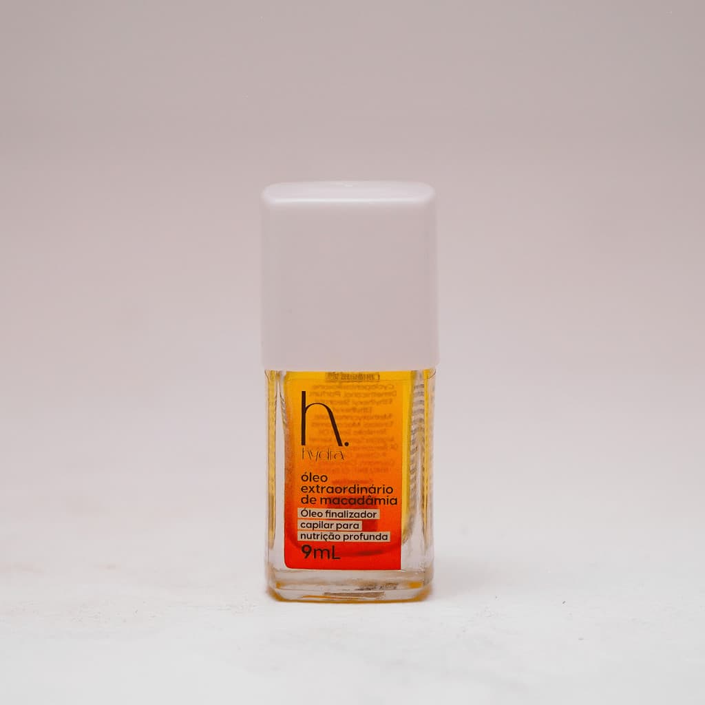 Óleo Extraordinário de Macadâmia Reparador de Pontas 9mL Hydra Cosméticos
