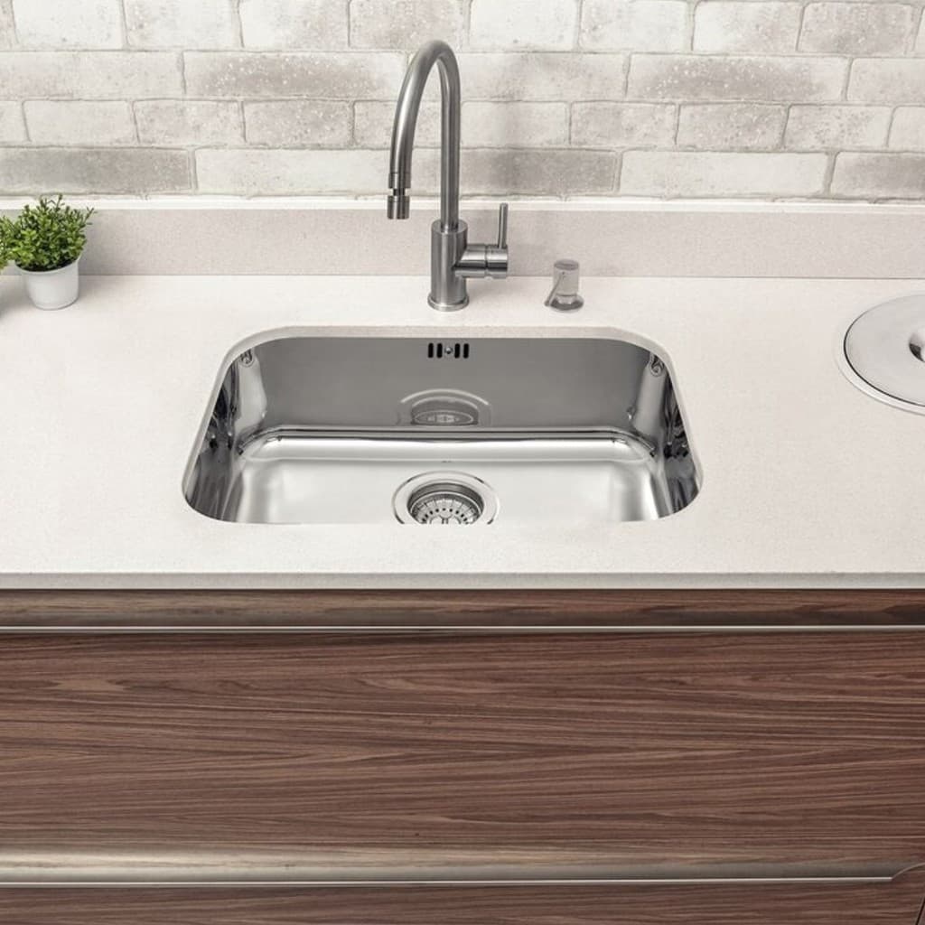 Cuba de Embutir Tramontina 48BL Aço Inox Alto Brilho 48x34cm