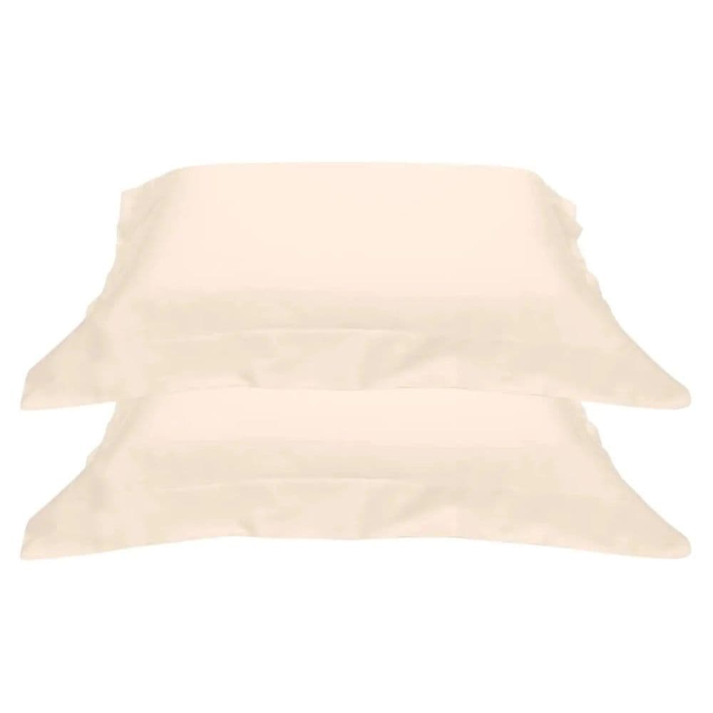 Kit 2 Pçs Fronha Buettner Platine 300 Fios - 100% Algodão - 50x70cm - Perola